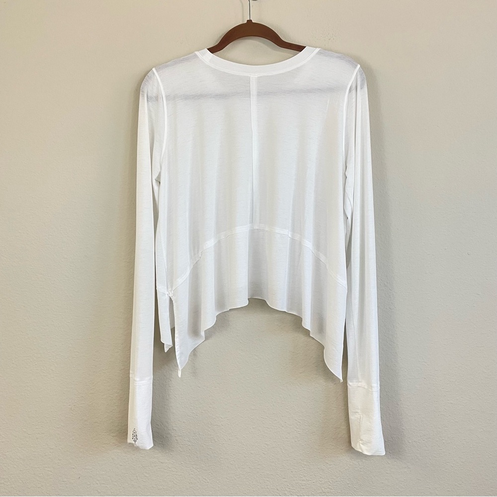 FP Movement Tempo UV Protection Long Sleeve Tee Optic White Size Medium - Picture 7 of 10